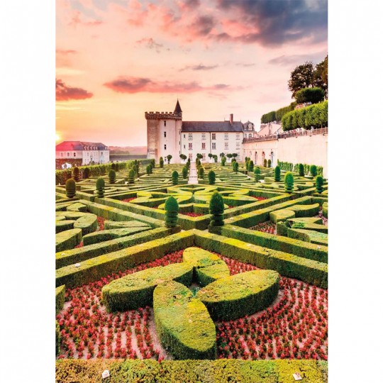 Puzzle 1000 pièces Collection Évasion : Château de Villandry - Nathan Nathan - 2