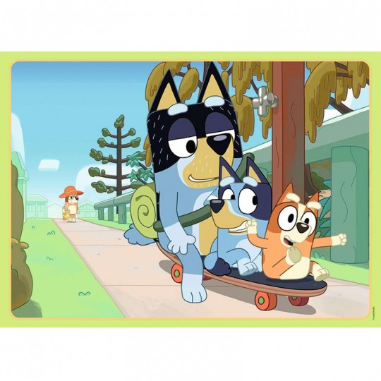 Puzzle 45 pcs Après-midi en famille, Bluey - Nathan Nathan - 2