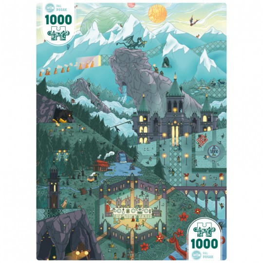 Puzzle Universe 1000 pcs - Chemins Obscurs iello - 2