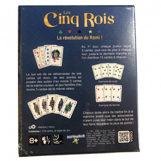 Les Cinq Rois - Un jeu Gigamic - Achat sur la Boutique BCD Jeux