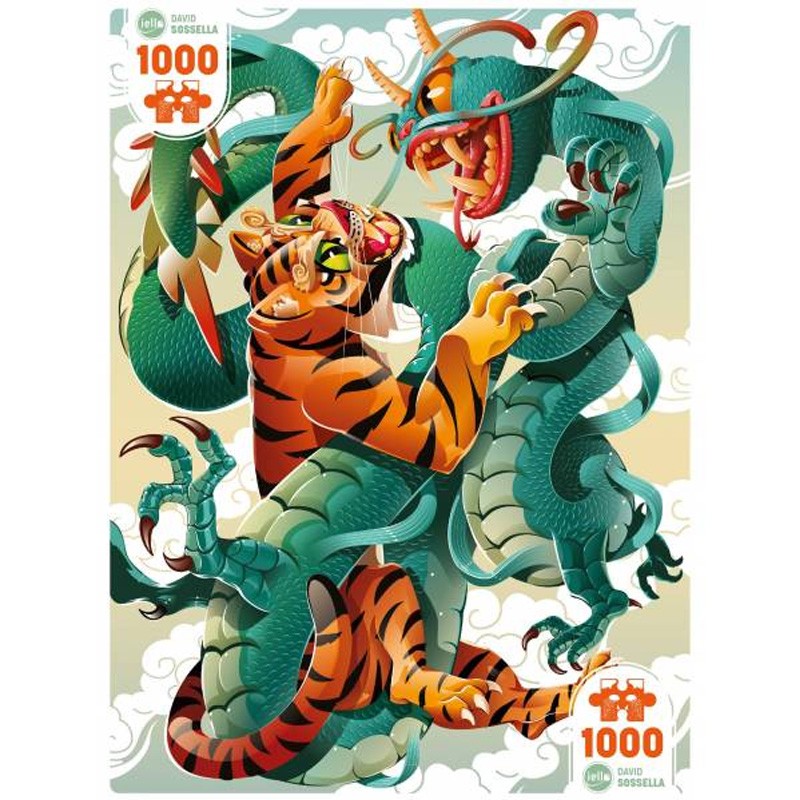 Un puzzle de 1000 pièces pour les amoureux des animaux de la savane !