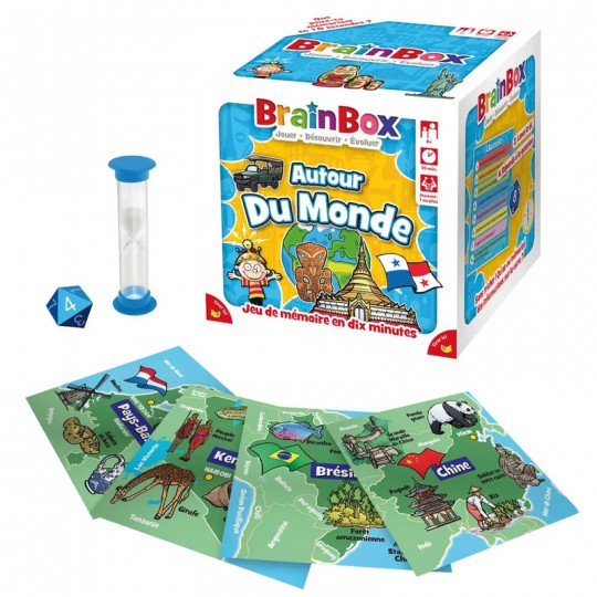BrainBox : Voyage autour du Monde (Edition 2022) - Boutique BCD JEUX