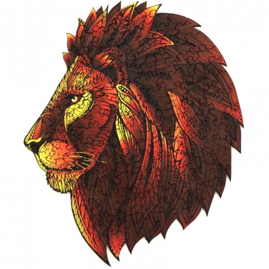 Rainbow Wooden Puzzle LION - 121 pcs Eureka 3D Puzzle - 2