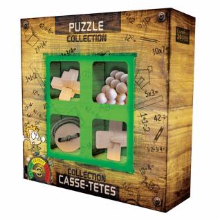 Set de 4 casse-tête métal Expert - Eureka Puzzle - Boutique BCD Jeux