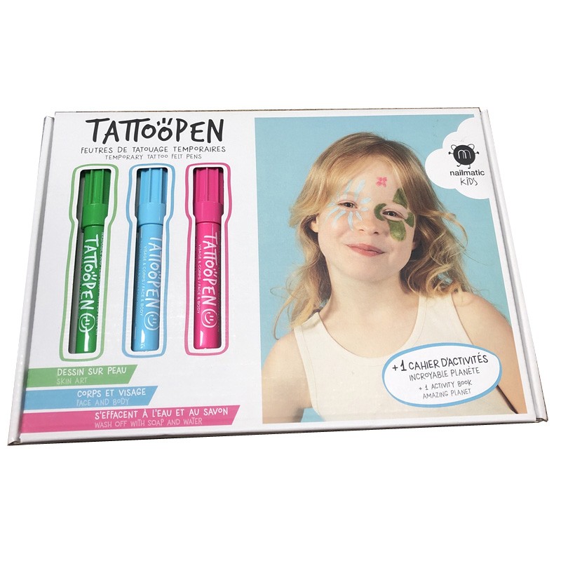 Coffret enfant TATTOOPEN Nailmatic - C’est toi l’artiste