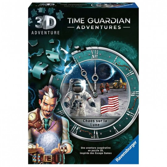 Puzzle 3D - Time Guardian Adventures - Chaos sur la Lune Ravensburger - 1