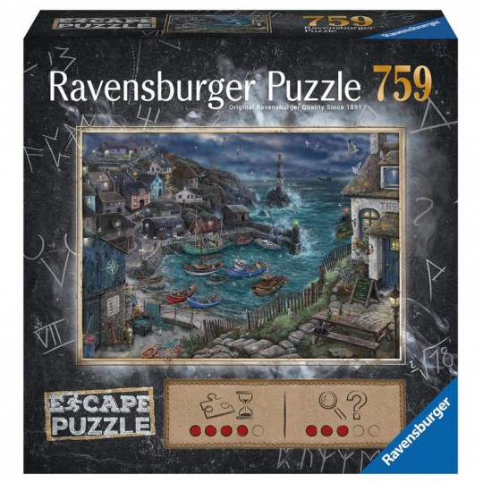 Escape puzzle 759 pcs - Le phare Ravensburger - 1