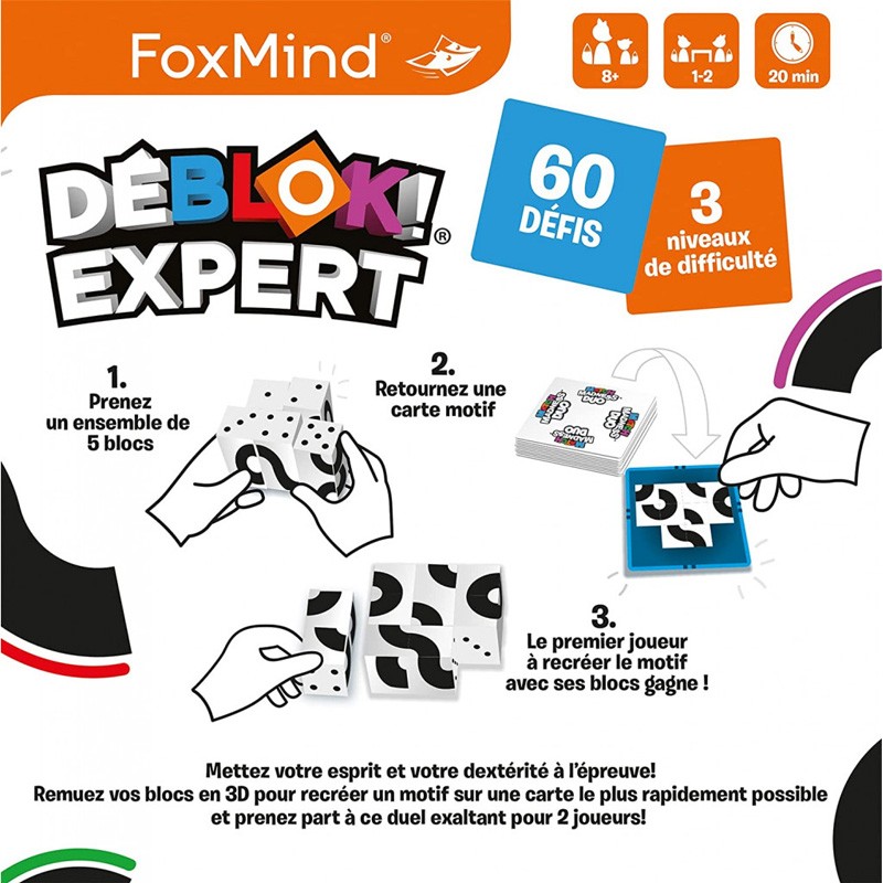 Acheter Déblok - Jeux de société - Foxmind Games