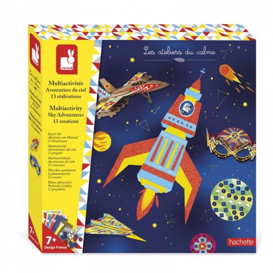 Coffret multiactivités Aventuriers du ciel - Janod Janod - 2