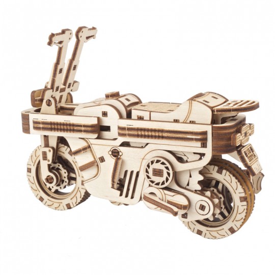 Scooter pliant MOTO COMPACT Ugears - Puzzle 3d en bois UGEARS - 2