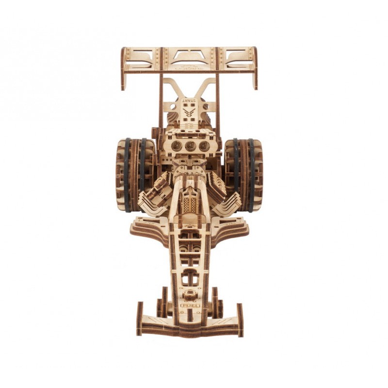 Voiture de course Cobra Drift - Puzzle 3D Mécanique en bois - BCD