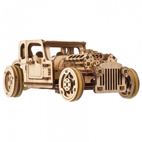 Hot Rod Moteur Furieux Ugears - Puzzle 3d en bois UGEARS - 2