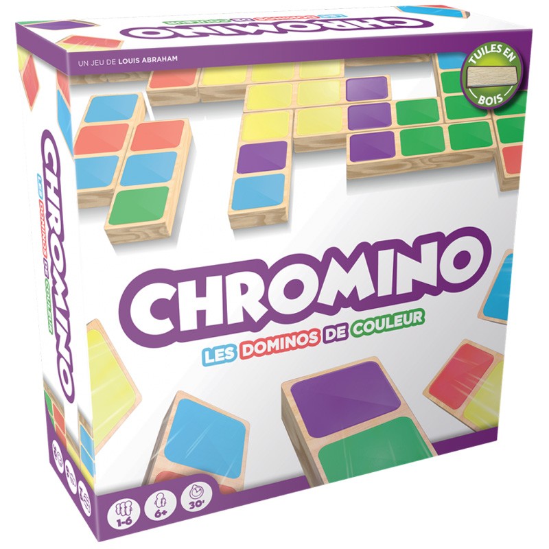 Acheter Chromino : Deluxe - Asmodee - Jeux Classiques et jeux en