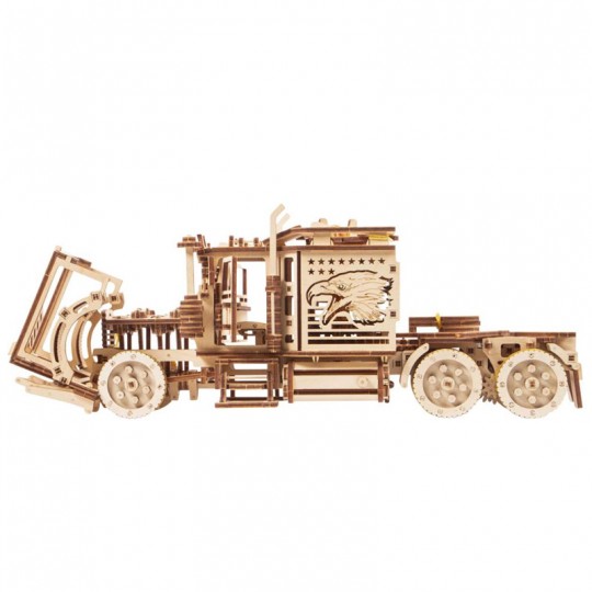 Mécanisme 3D en bois Big Rig 485 pcs - Wood Trick Wood Trick - 3