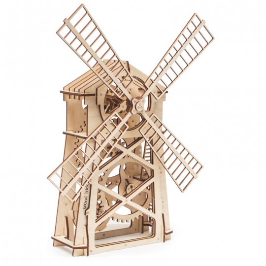 Mécanisme 3D en bois Moulin Mill 76 pcs - Wood Trick Wood Trick - 2