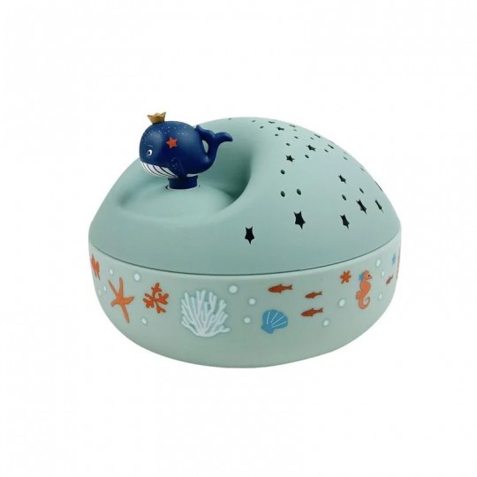 Veilleuse Projecteur d'Etoiles Musical Ocean 12 cm - Trousselier Trousselier - 1