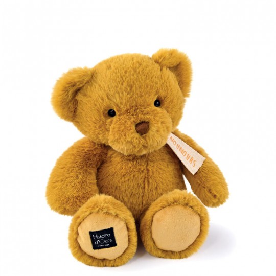 LE NOUNOURS : Ours en peluche ocre 28 cm - Histoire d'Ours Histoire d'Ours - 1