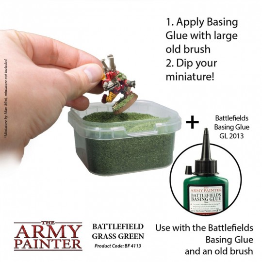 Flocage Herbe verte - Battlefield Grass Green - Army Painter Army Painter - 2