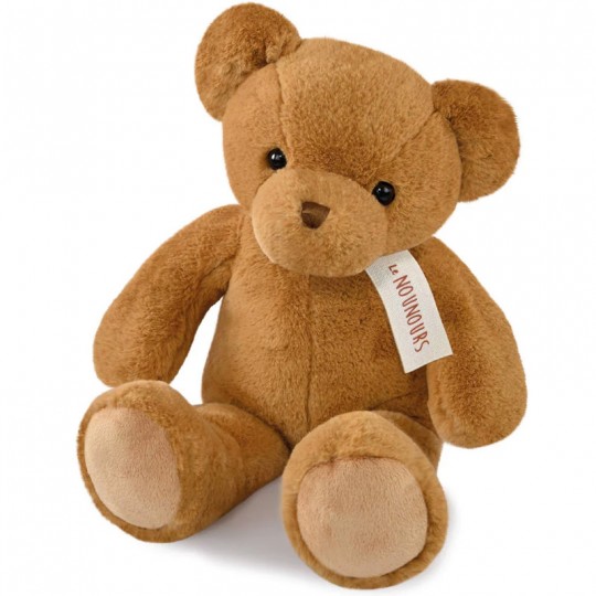 LE NOUNOURS : Ours en peluche noisette 40 cm - Histoire d'Ours Histoire d'Ours - 1