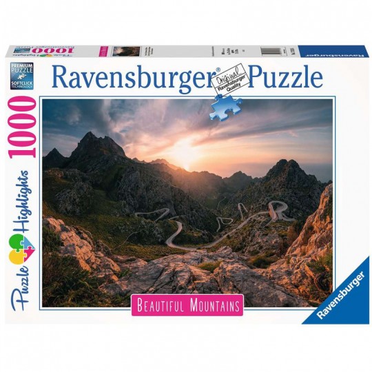 Puzzle 1000 p - La Serra de Tramuntana, Majorque (Puzzle Highlights) Ravensburger - 1