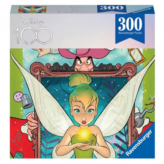 Puzzles 300p - Disney 100 - Fée clochette Ravensburger - 1