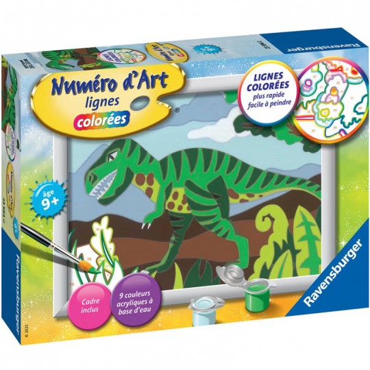 Numéro d'art - petit - Dinosaures Ravensburger - 1