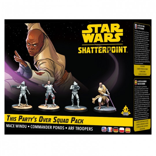 Star Wars Shatterpoint : La Fête est Finie - Set d'escouade Atomic Mass Games - 2