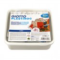 Pack malin 2 kg Giotto - Pate à modeler Plastiroc Blanc