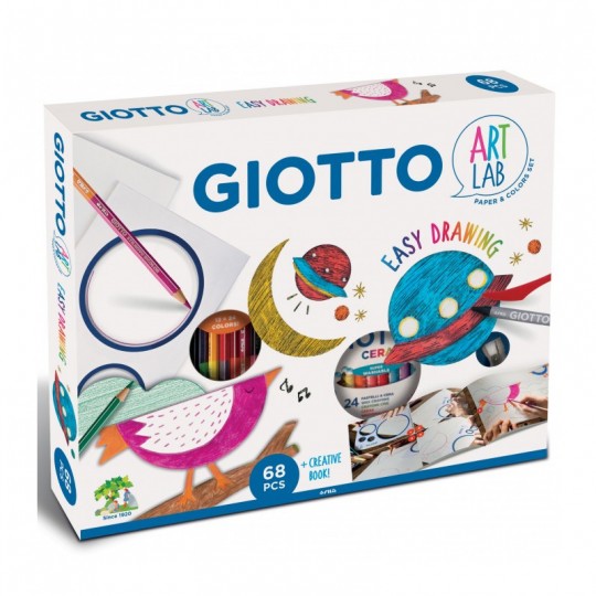 Giotto Art Lab - coffret d'activités Easy Drawing Giotto - 1