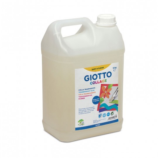 Bidon Giotto Collage 5 kg Transparent Giotto - 1