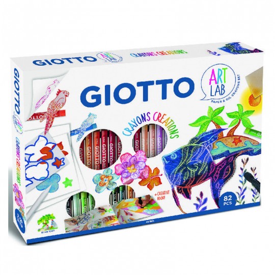 Giotto Art Lab - coffret d'activités Oil Pastels Creations Giotto - 1