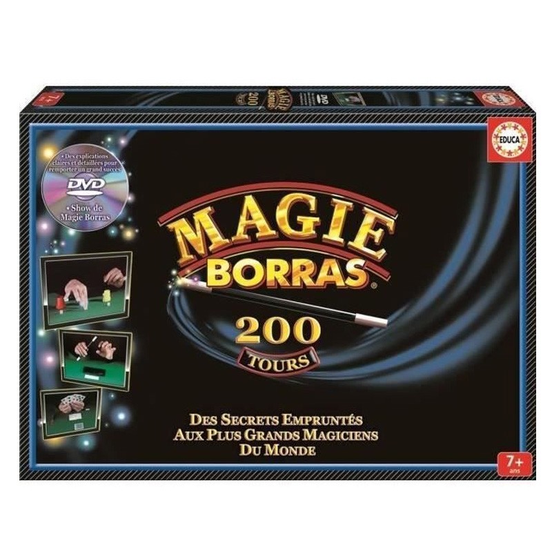 Coffret Magie 200 Tours avec DVD