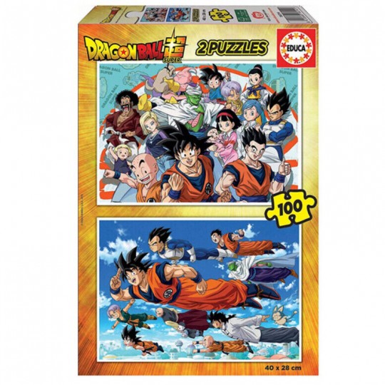 Puzzle 2x100 pcs Dragon Ball - Educa Educa - 1