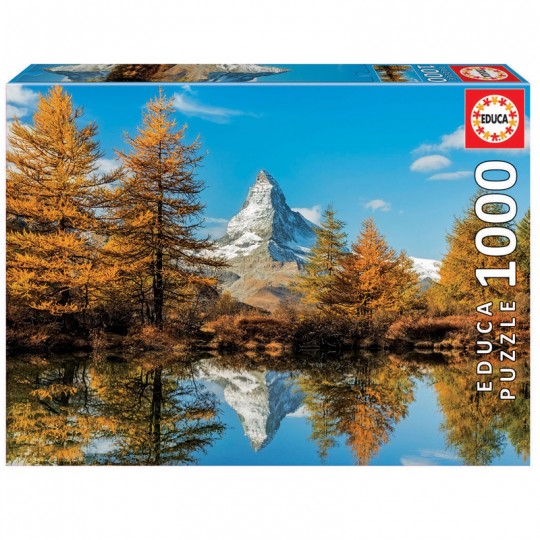 Puzzle 1000 pcs Mont Cervin en automne - Educa Educa - 1