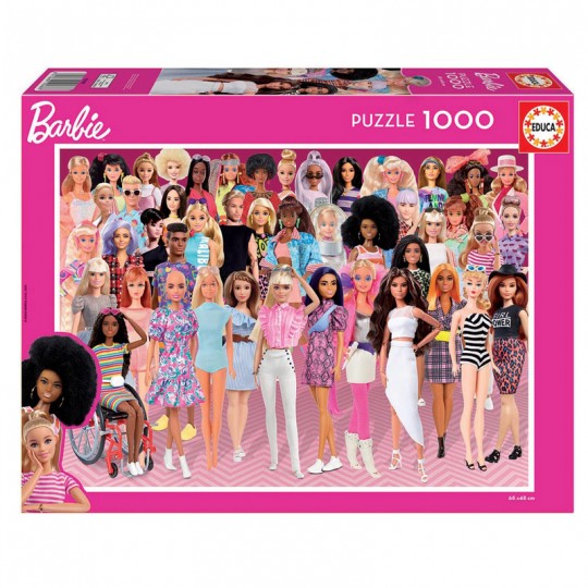 Puzzle 1000 pcs Barbie - Educa Educa - 1