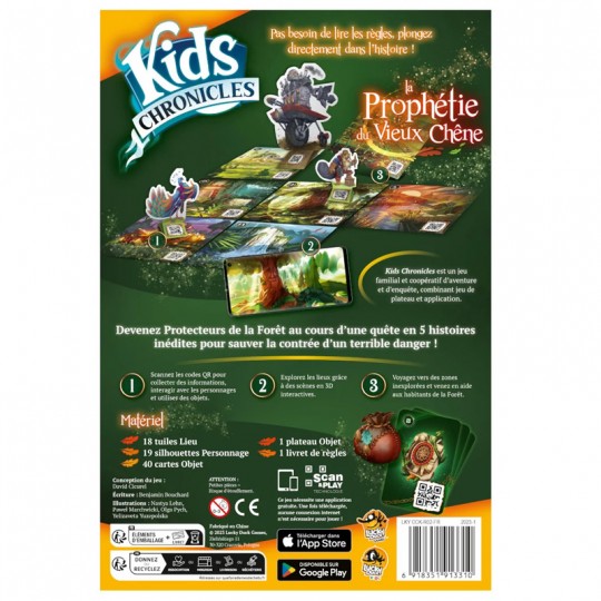 Kids chronicles : la prophétie du vieux chêne Lucky Duck Games - 2