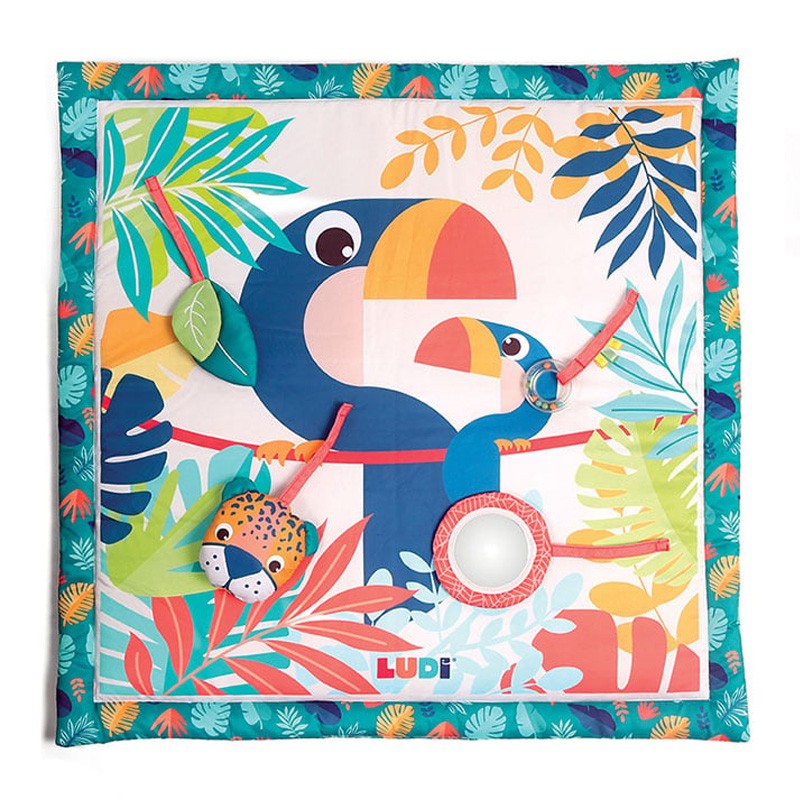 Tapis d'éveil toucan LUDI, Vente en ligne de Tapis d'éveil et Arches  d'éveil