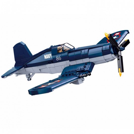 Army WWII : Chasseur F4U 550 pcs - Sluban SLUBAN - 2