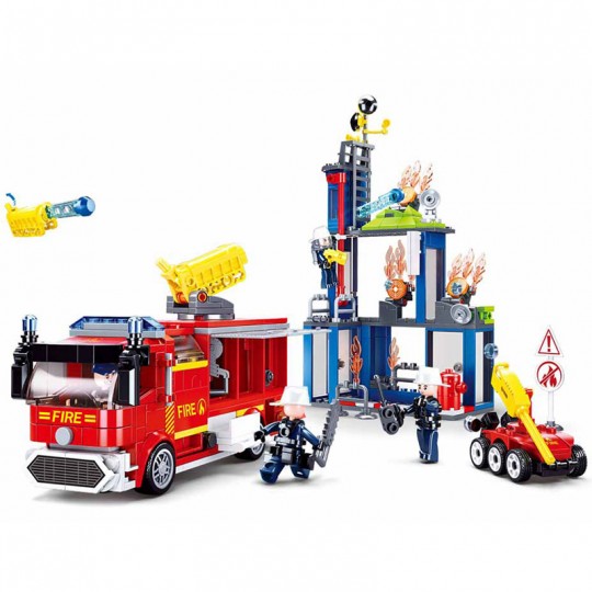 Fire : Centre de formation des pompiers 585 pcs - Sluban SLUBAN - 1