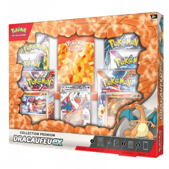 Pokémon coffret premium  Dracaufeu EX Pokémon - 1