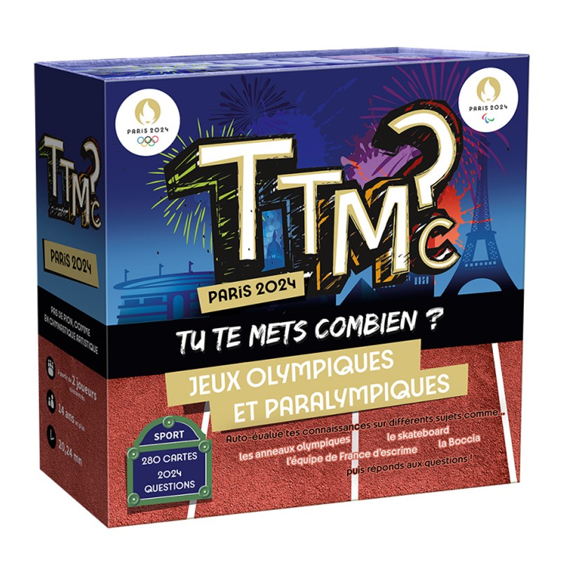 TTMC - Paris 2024 - Un jeu Pixie Games - boutique BCD JEUX