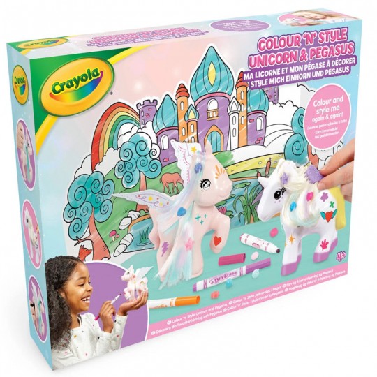 Coffret Ma licorne à décorer - Crayola Crayola - 1