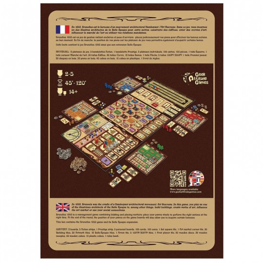 Bruxelles 1893, Belle Epoque Geek Attitude Games - 3