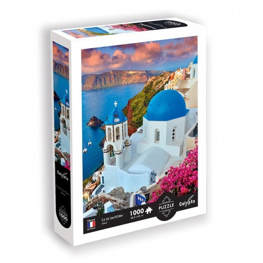 Puzzle 1000 pcs Île de Santorin : Grèce - Calypto Calypto - 1