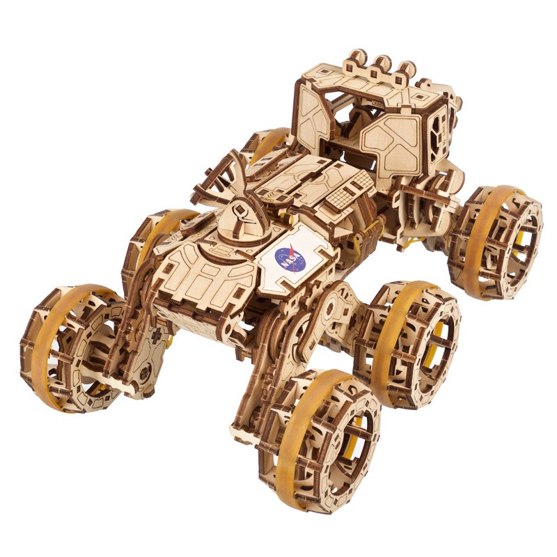 Maquette en bois 3D - Buggy de Mars