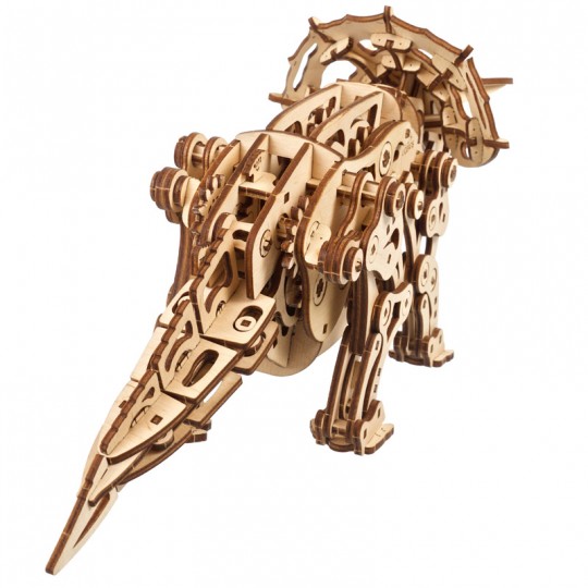 Triceratops Ugears - Puzzle 3D mécanique en bois UGEARS - 1