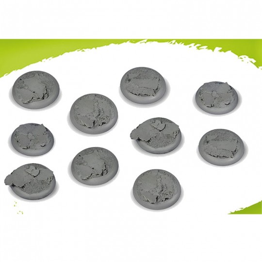 Accessory Set - Set de 10 bases rondes 30mm scenic Don't Panic Games - 1