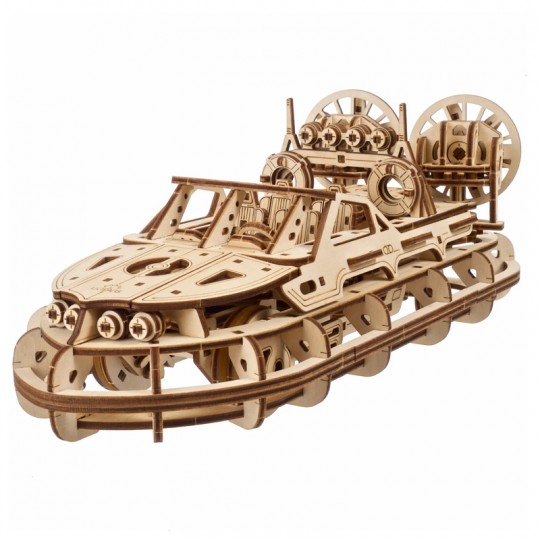 Aéroglisseur de sauvetage Ugears - Puzzle 3D mécanique en bois UGEARS - 2