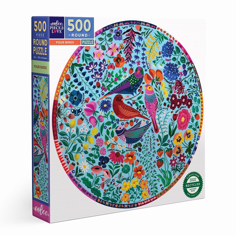 Puzzle 500 pièces Jardin anglais