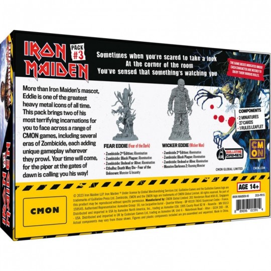 Zombicide : Iron Maiden Pack 3 CMON - 3